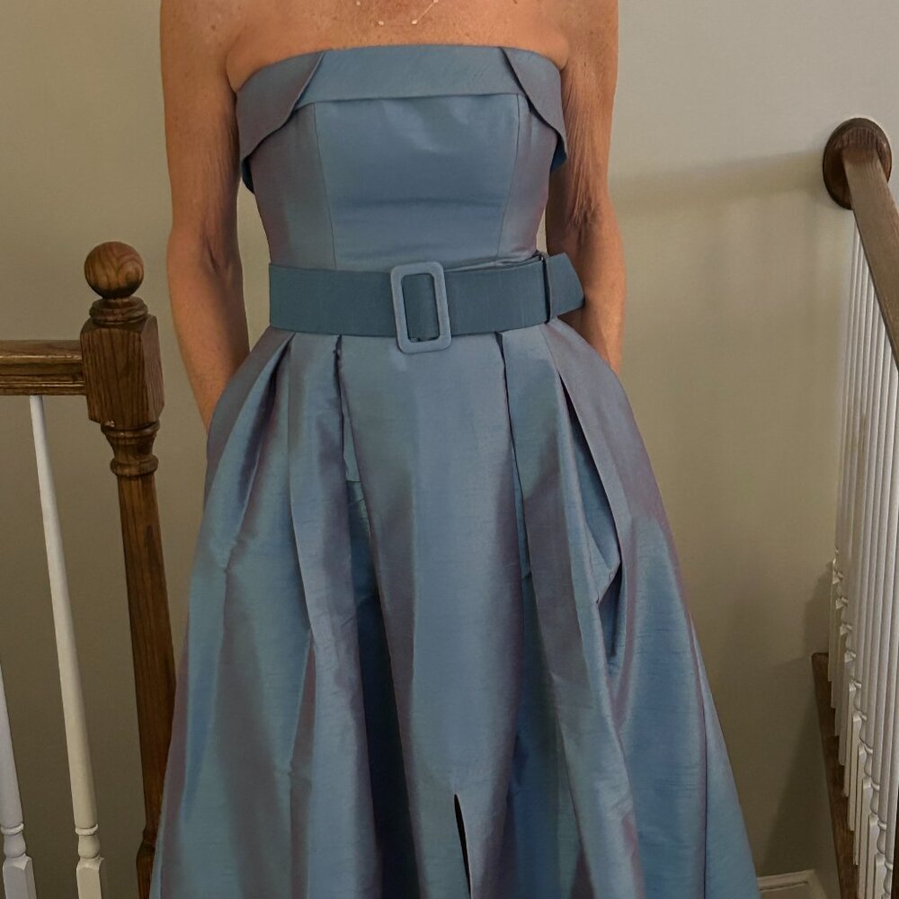Sachin & Babi Brielle Gown topaz